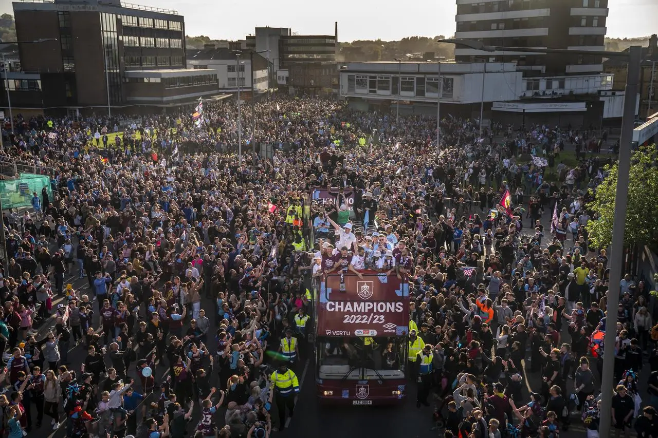 Burnley Champions Parade