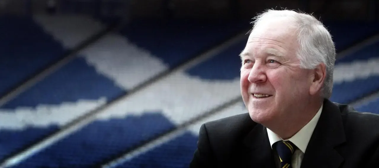 Craig Brown at Hampden Park