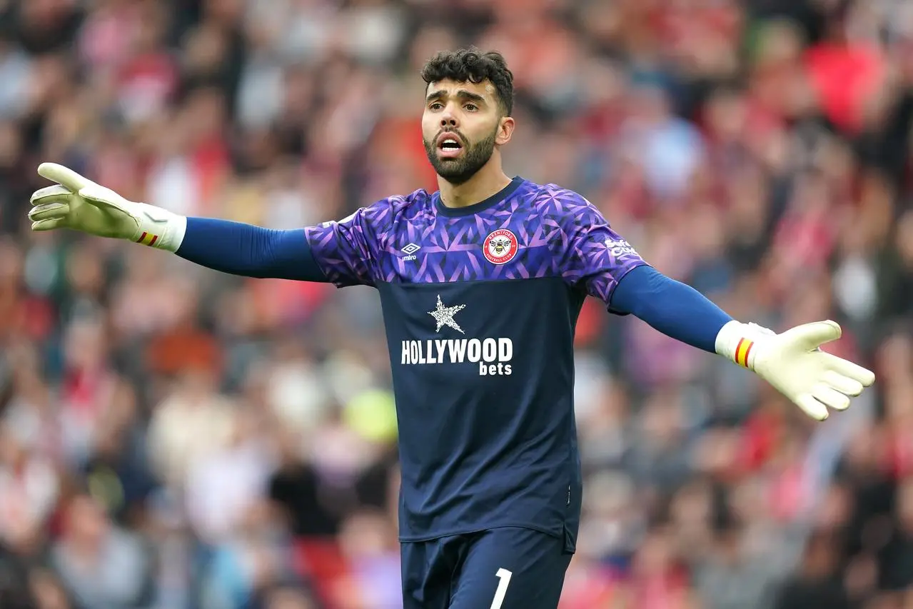 Brentford goalkeeper David Raya 