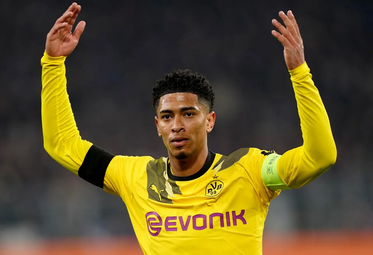 Jude Bellingham captained Dortmund against Chelsea in the Champions League earlier this year