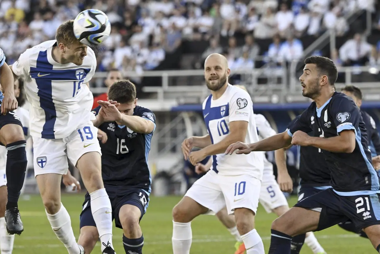 Finland San Marino Euro 2024 Soccer