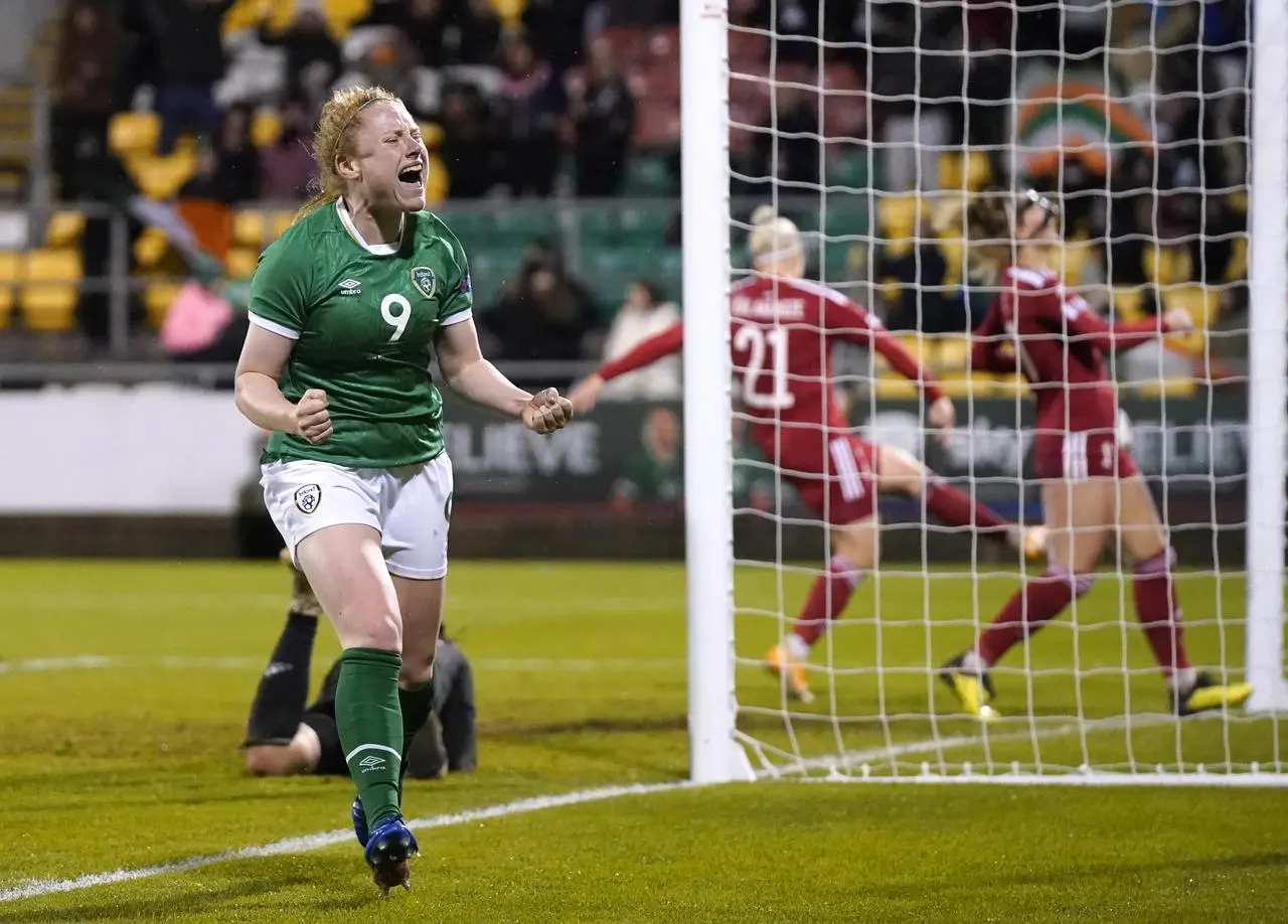 Barrett pictured here in a World Cup qualifier against Georgia, scored the goal that booked the Republic their place in the global showpiece 