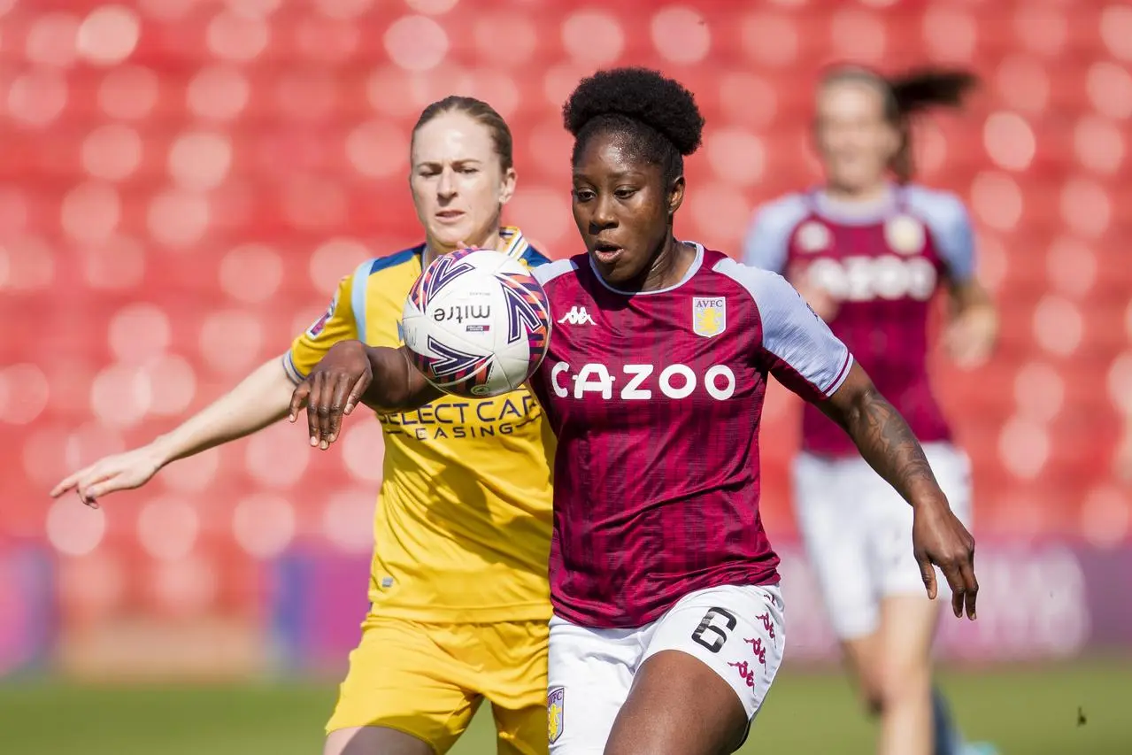 Anita Asante in action for Aston Villa (Leila Coker/PA)