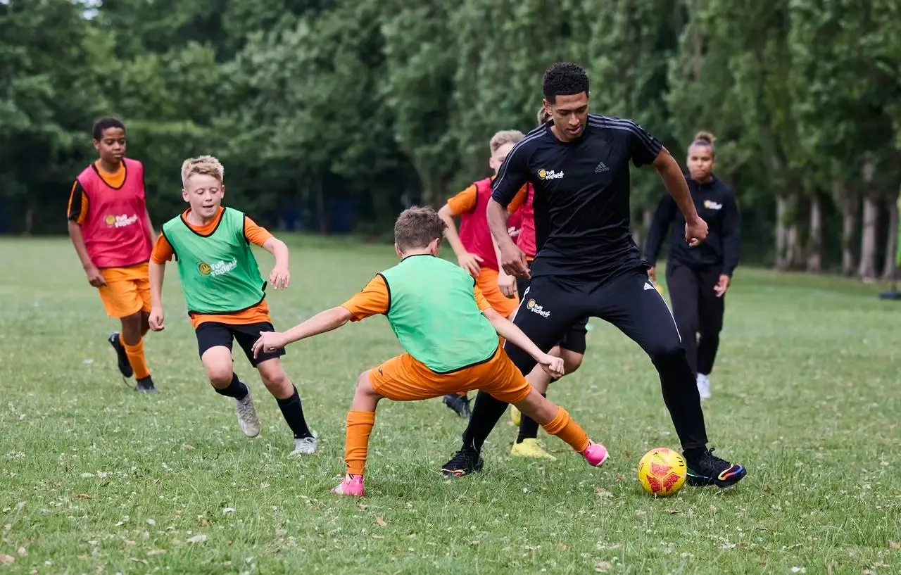 Bellingham, 20, knows the importance of grassroots football 