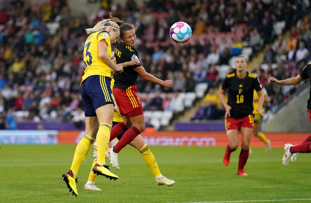 Sweden v Belgium – UEFA Women’s Euro 2022 – Quarter Final – Leigh Sports Village