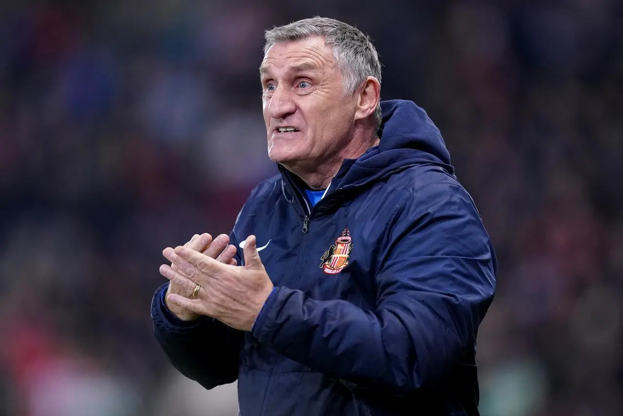 Sunderland manager Tony Mowbray 