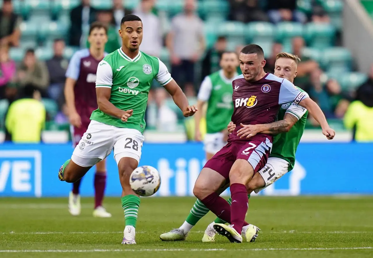 John McGinn returned to Easter Road