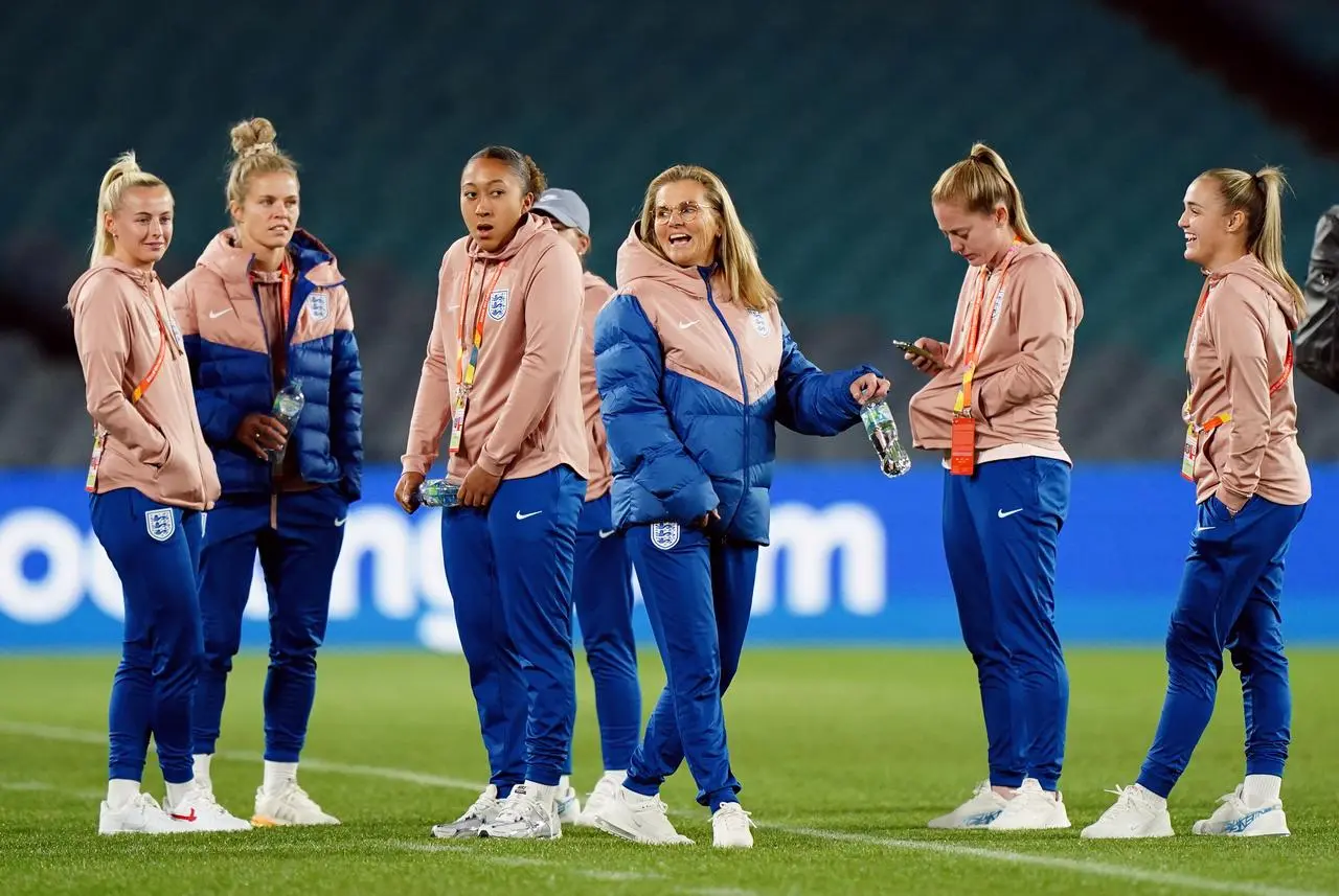 England Press Conference and Stadium Familiarisation – FIFA Women’s World Cup 2023 – Stadium Australia – Saturday 19th August