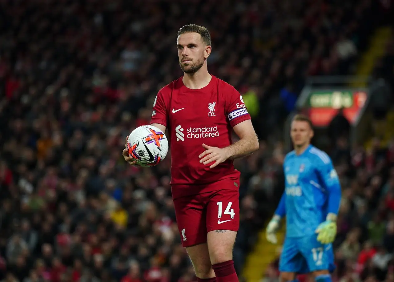 Jordan Henderson left Liverpool - where he had captained the club to Premier League success