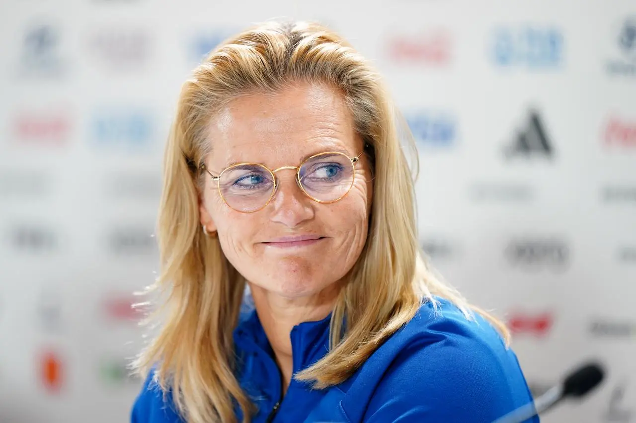 England head coach Sarina Wiegman