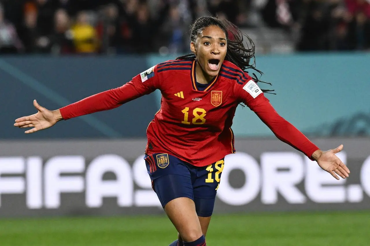 Spain’s Salma Paralluelo