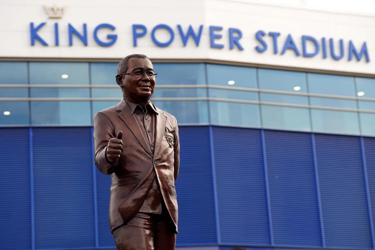 Statue at Leicester City