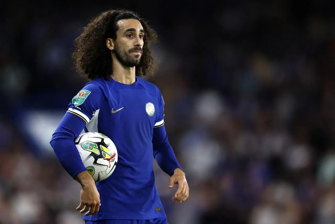 Marc Cucurella struggled against his former club