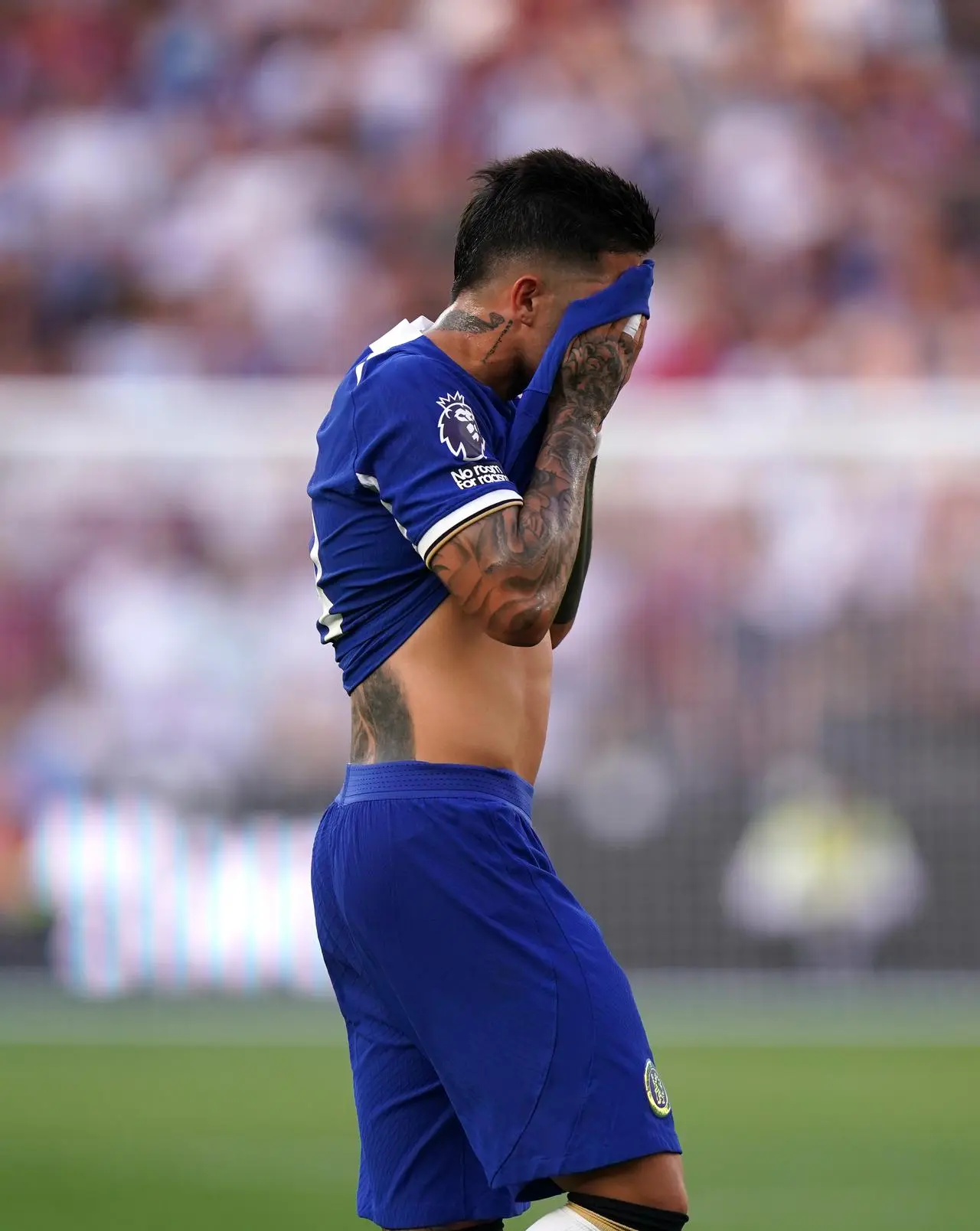 Enzo Fernandez missed a penalty as Chelsea lost 3-1 to West Ham in August (John Walton/PA)