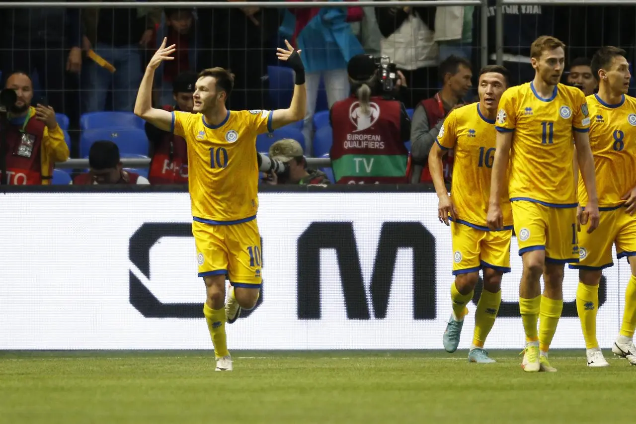 Maxim Samorodov, left, scored the only goal of the game