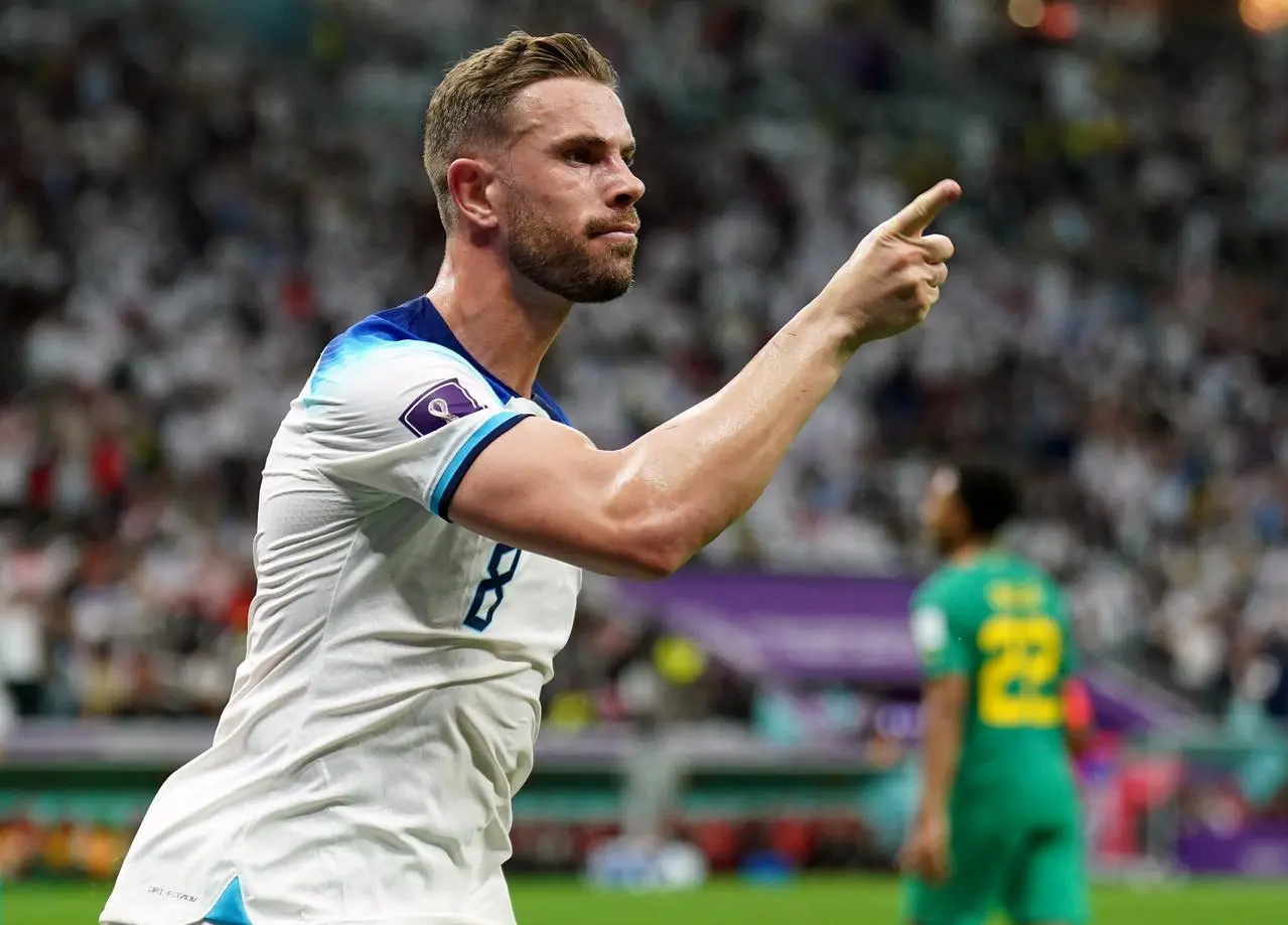 Jordan Henderson has retained his England place despite a move to Saudi Arabia