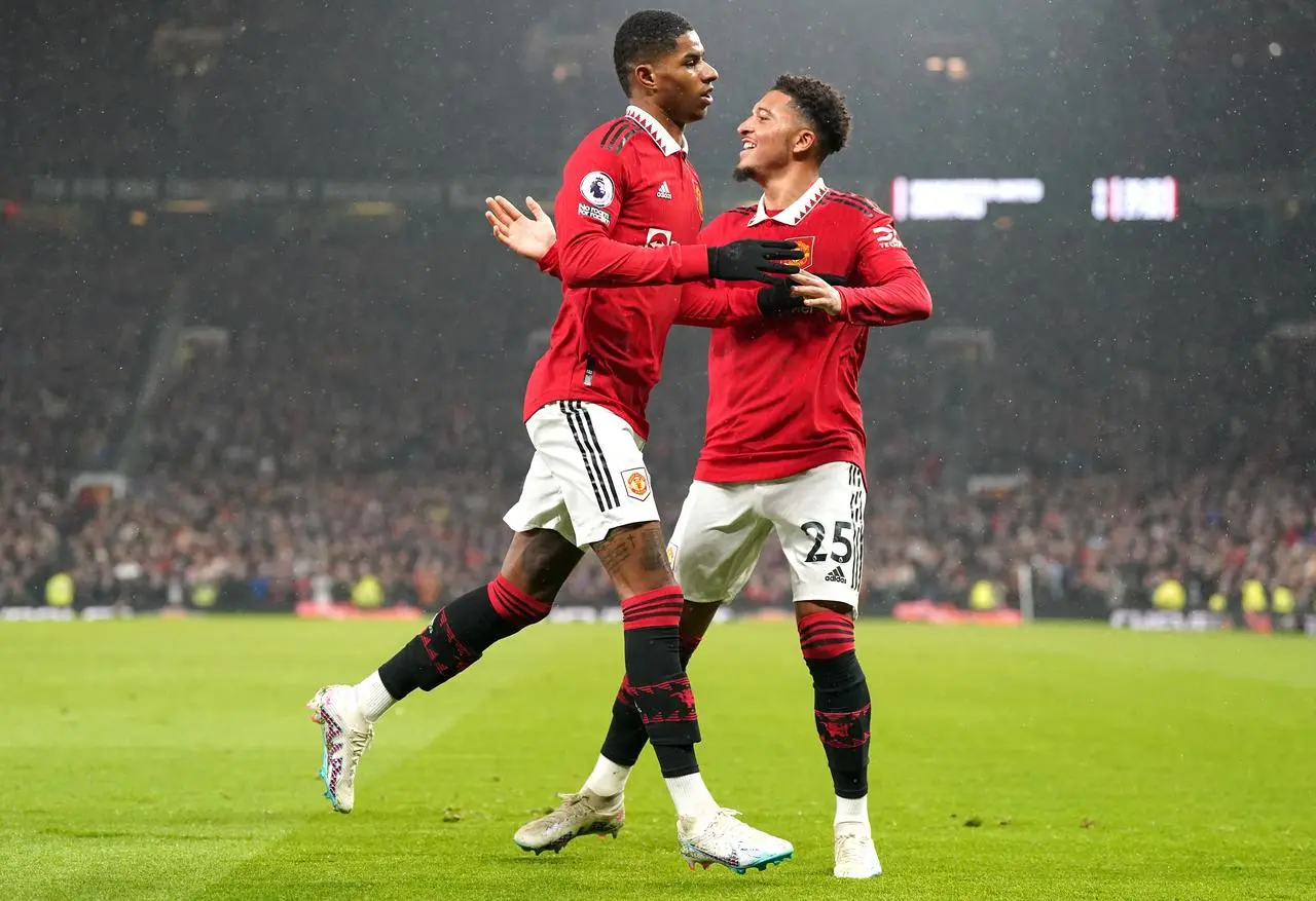 Marcus Rashford and Jadon Sancho