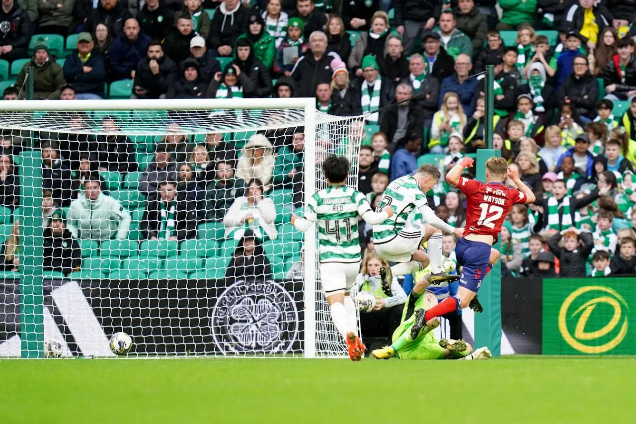 David Watson pulled a goal back for Kilmarnock at Parkhead