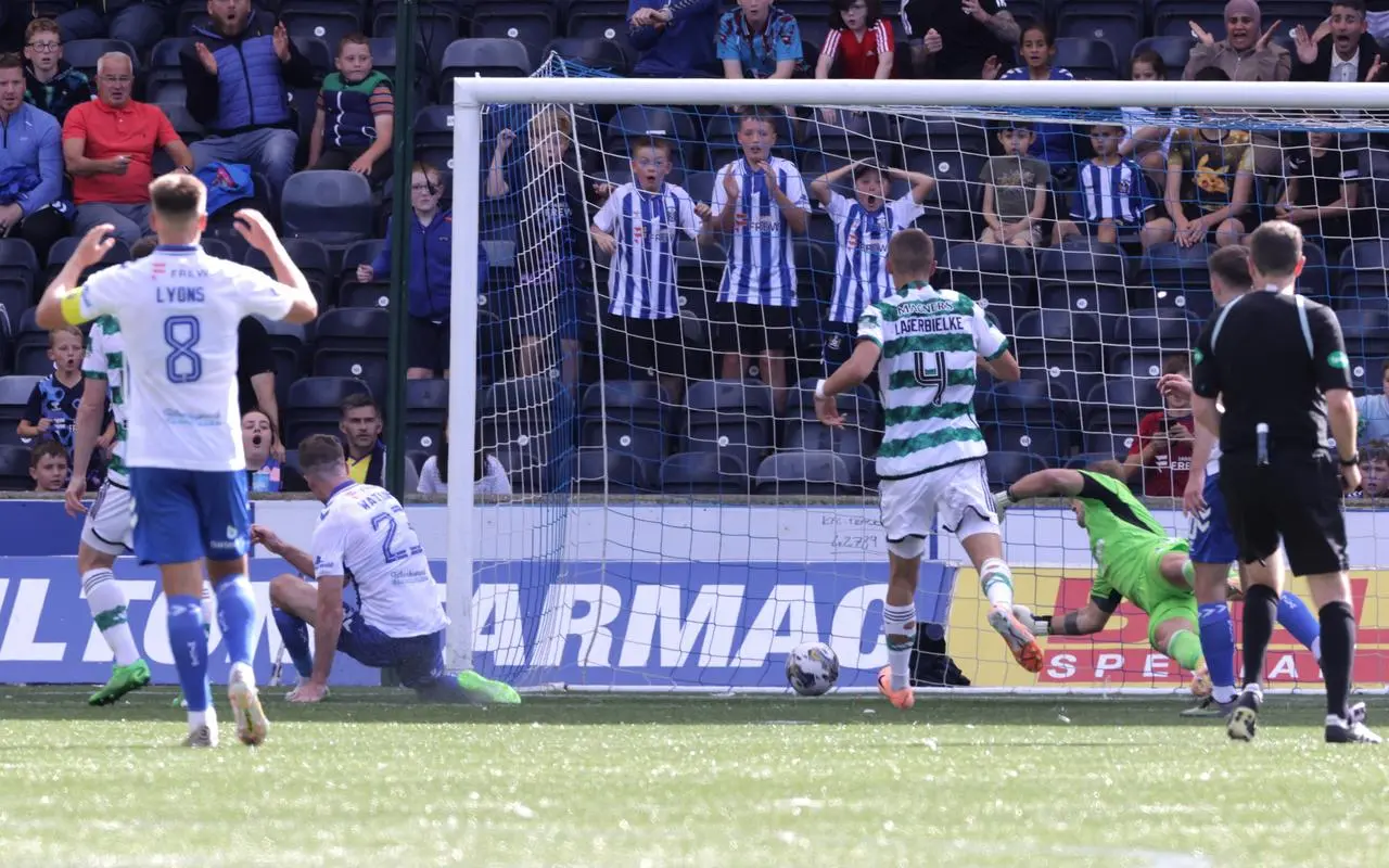 Marley Watkins hit the winner against Celtic