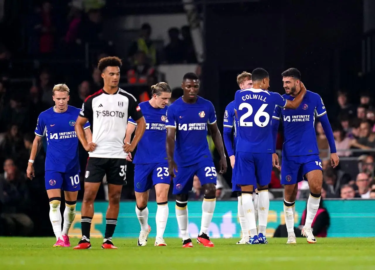 Chelsea celebrate