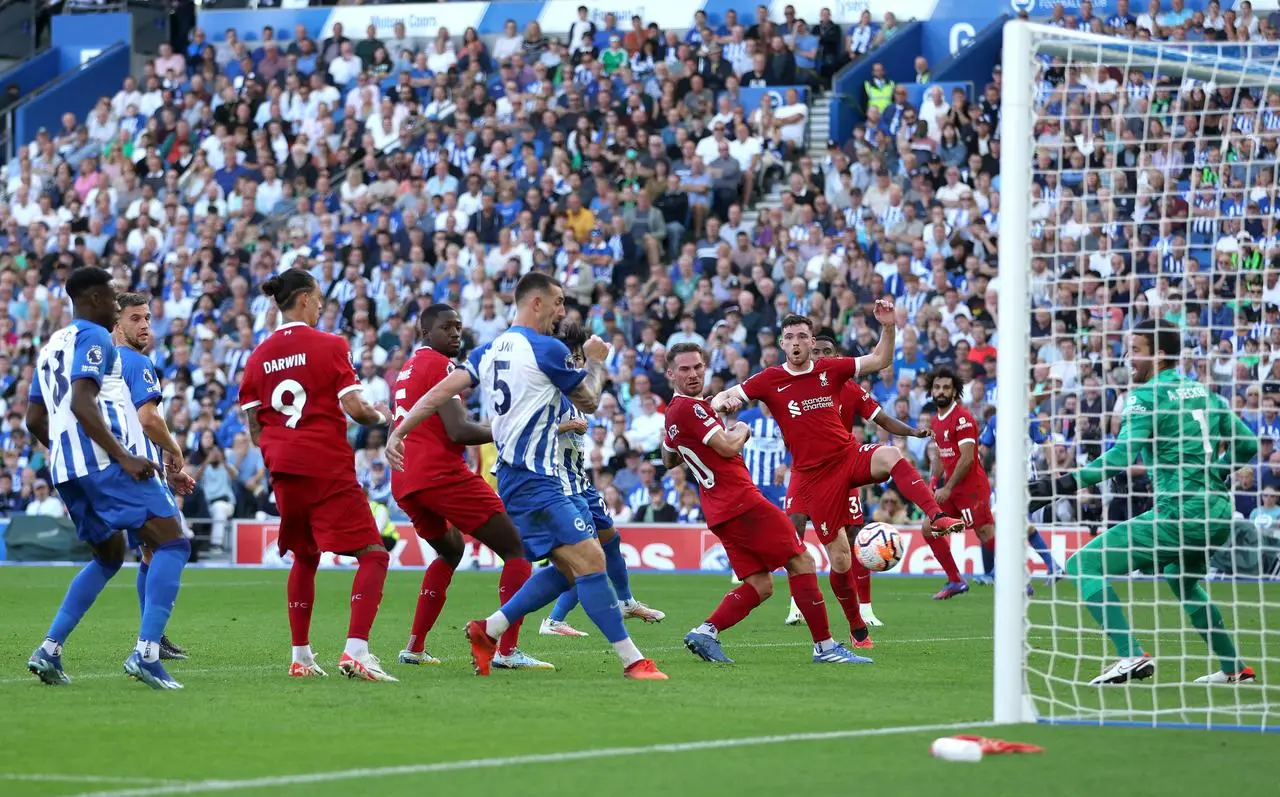 Brighton and Hove Albion v Liverpool – Premier League – The AMEX