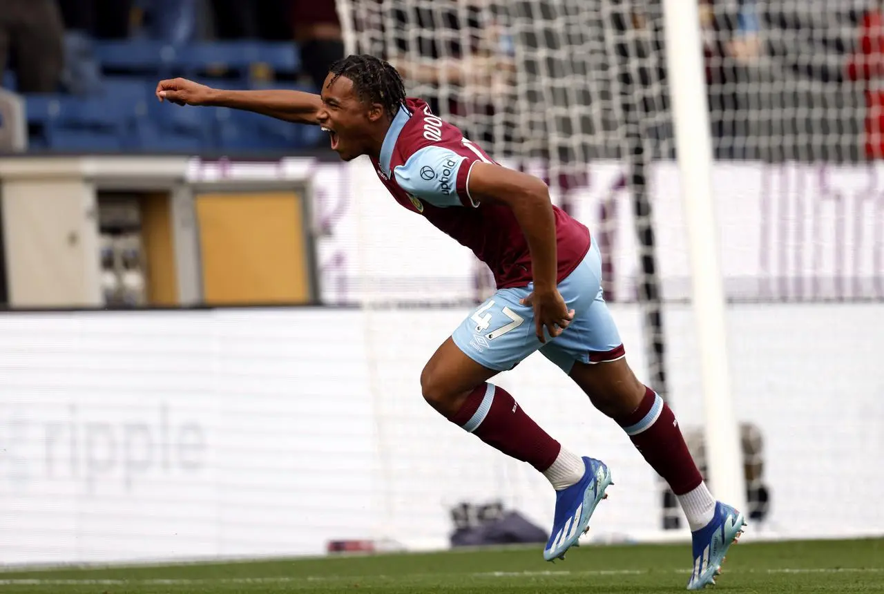 Wilson Odobert became Burnley's youngest Premier League goalscorer against Chelsea