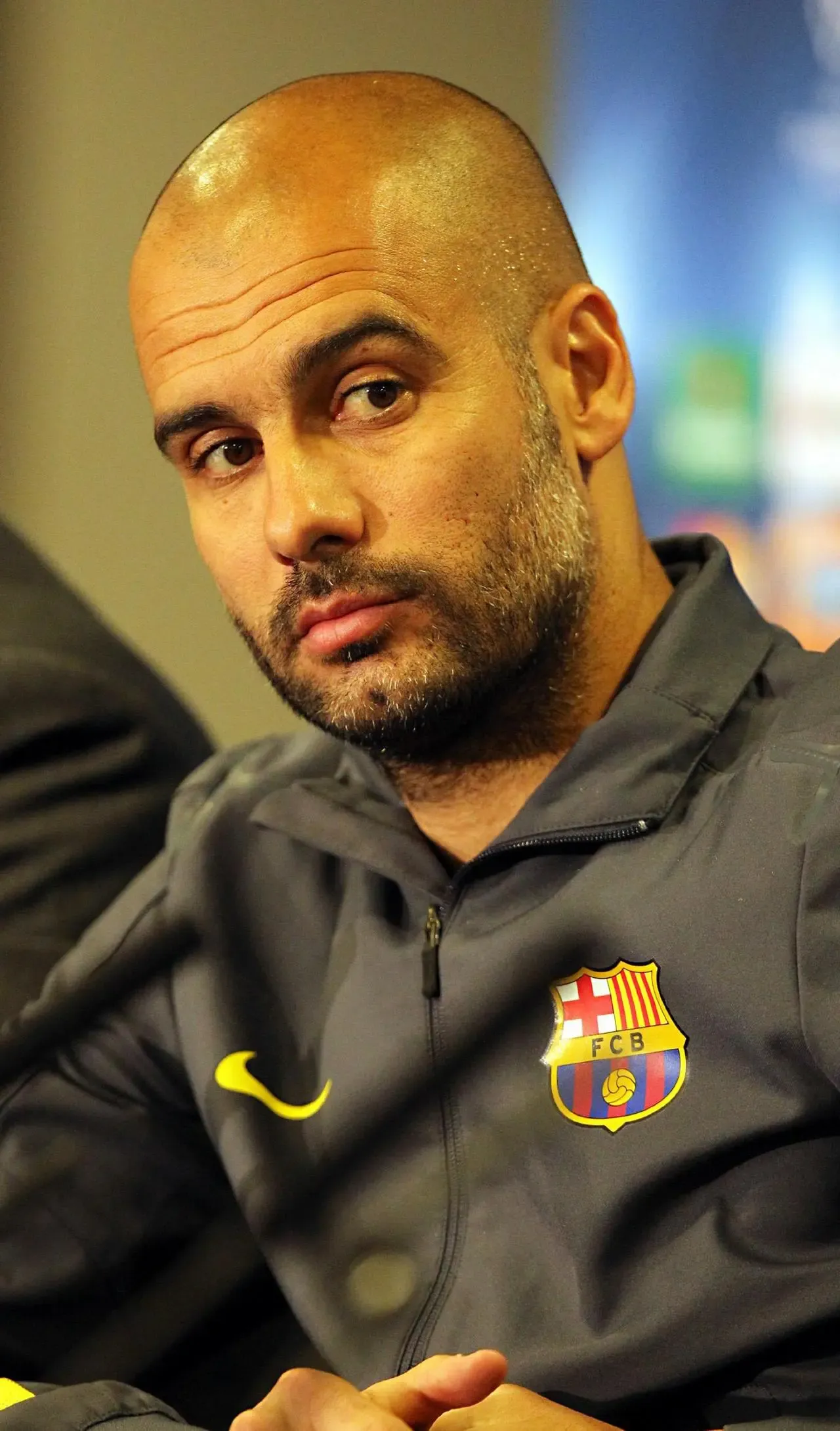 Pep Guardiola as Barcelona manager in 2012