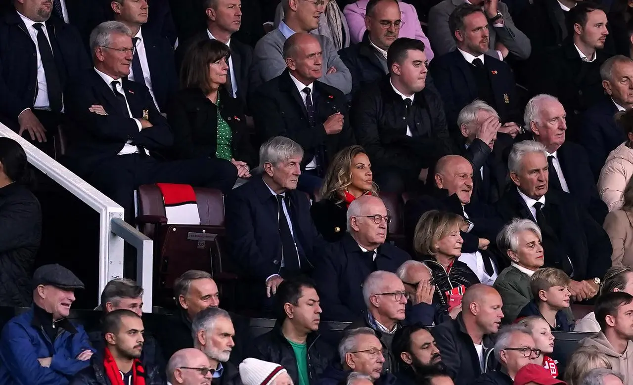 A scarf on the empty chair formerly used by Charlton