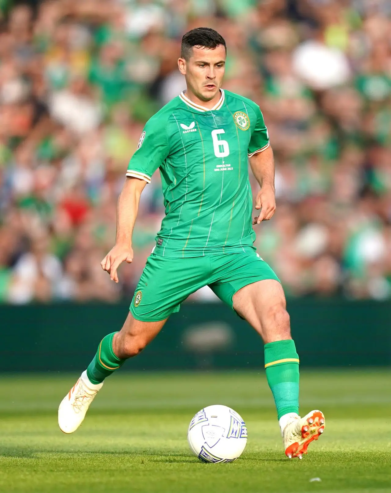 Republic of Ireland midfielder Josh Cullen is ready to take out his frustration on Gibraltar