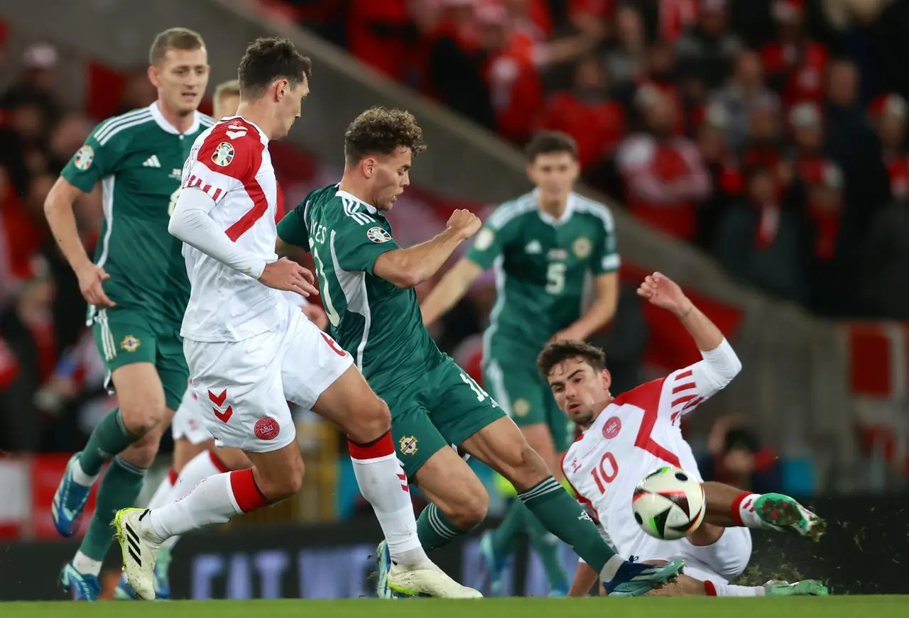 Northern Ireland v Denmark – UEFA Euro 2024 Qualifying – Group H – Windsor Park