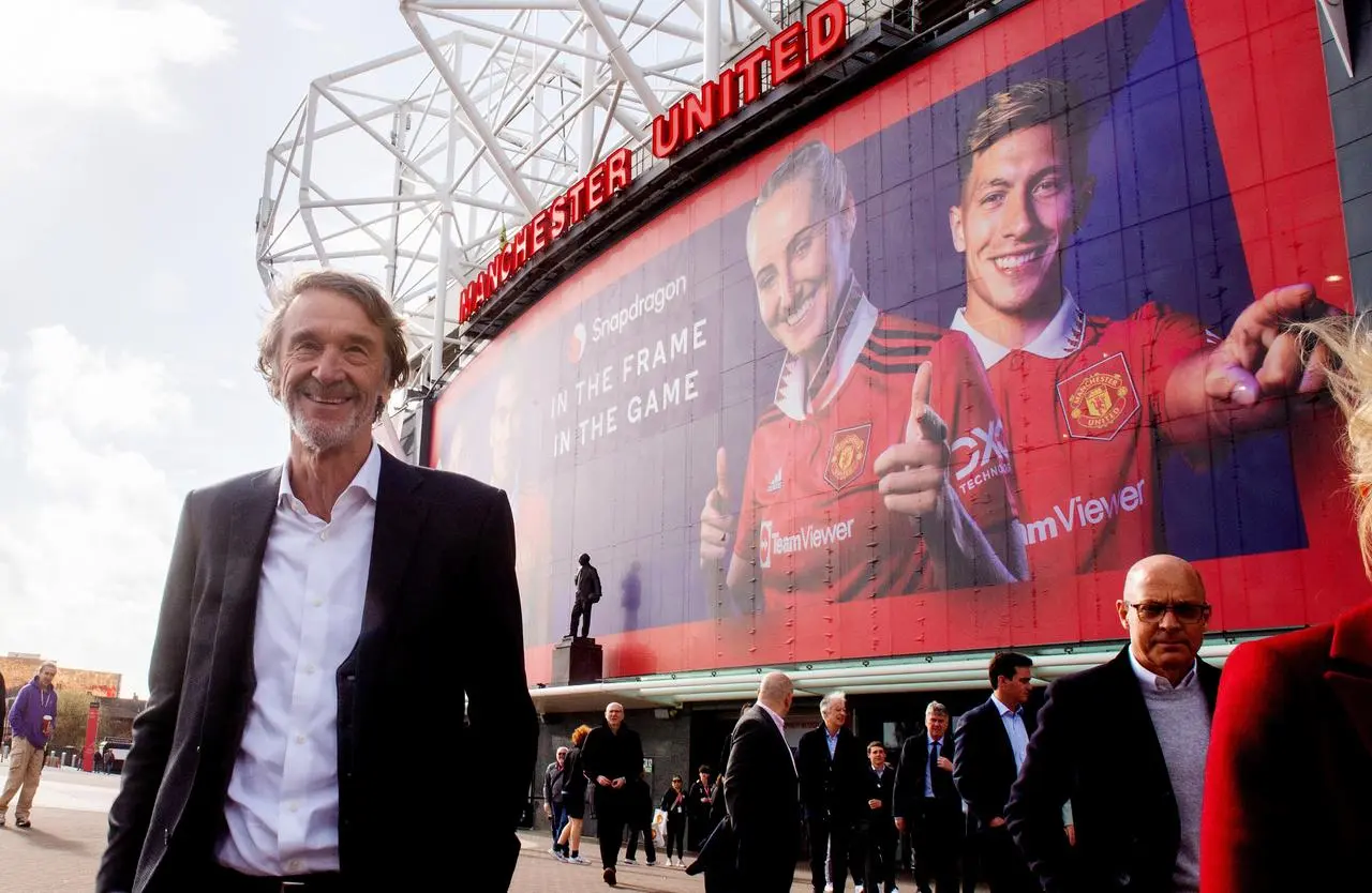 Sir Jim Ratcliffe at Old Trafford