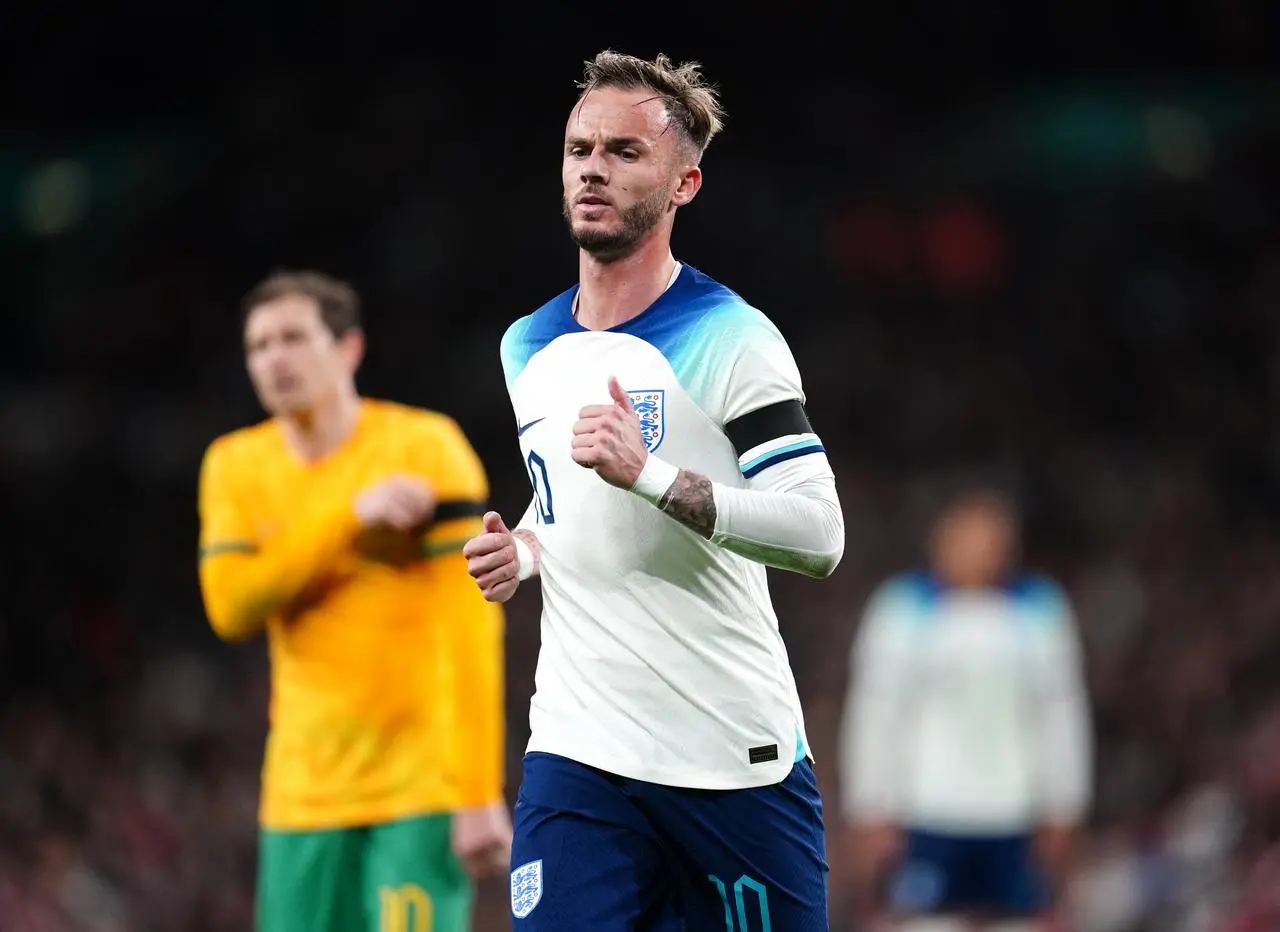 James Maddison was in and around the England squad for much of the year