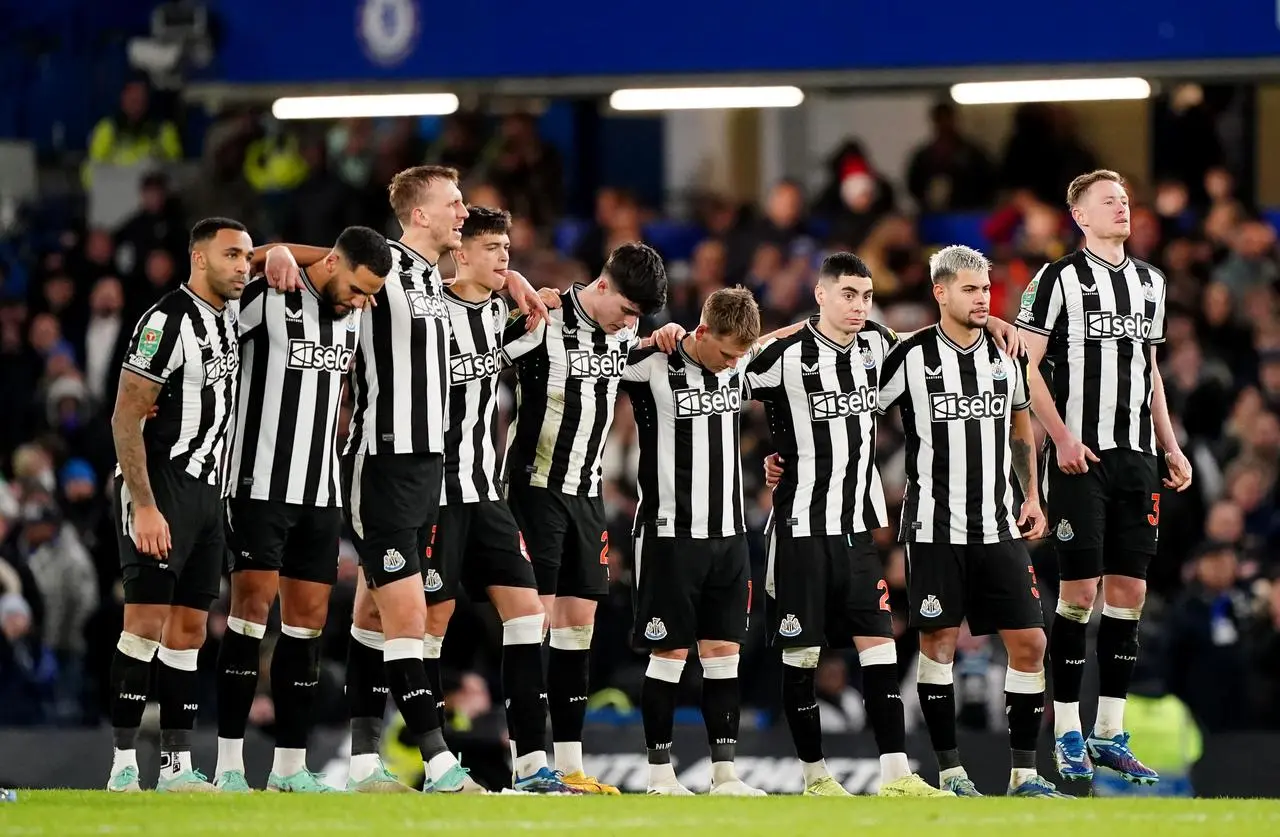 Newcastle went out of the Carabao Cup after a quarter-final penalty shoot-out defeat at Chelsea