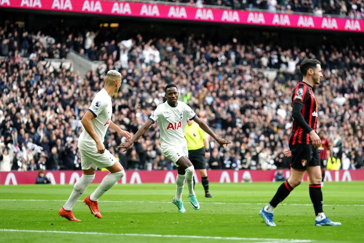 Tottenham Hotspur v Bournemouth – Premier League – Tottenham Hotspur Stadium