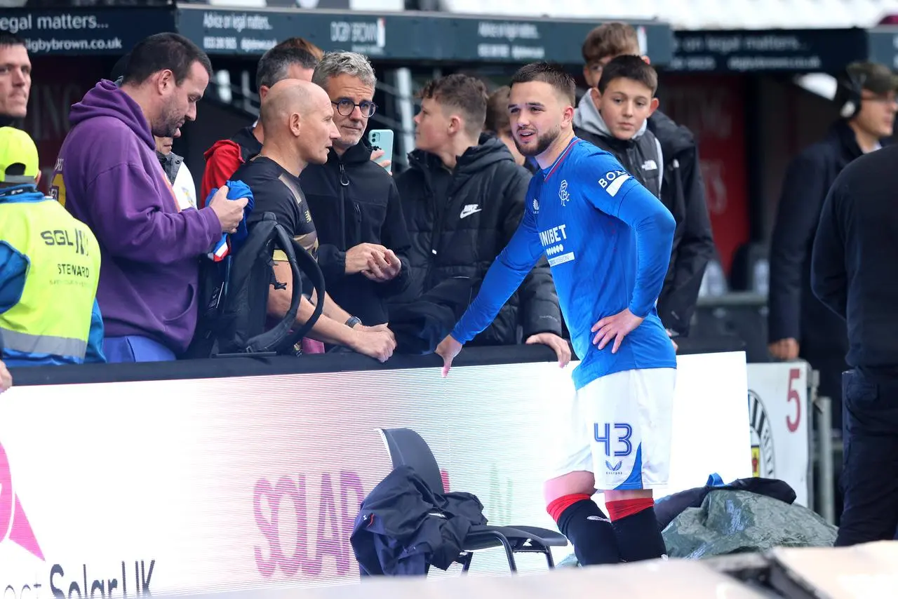 Nicolas Raskin is one of a number of Gers' players to have been sidelined recently (Robert Perry/PA)