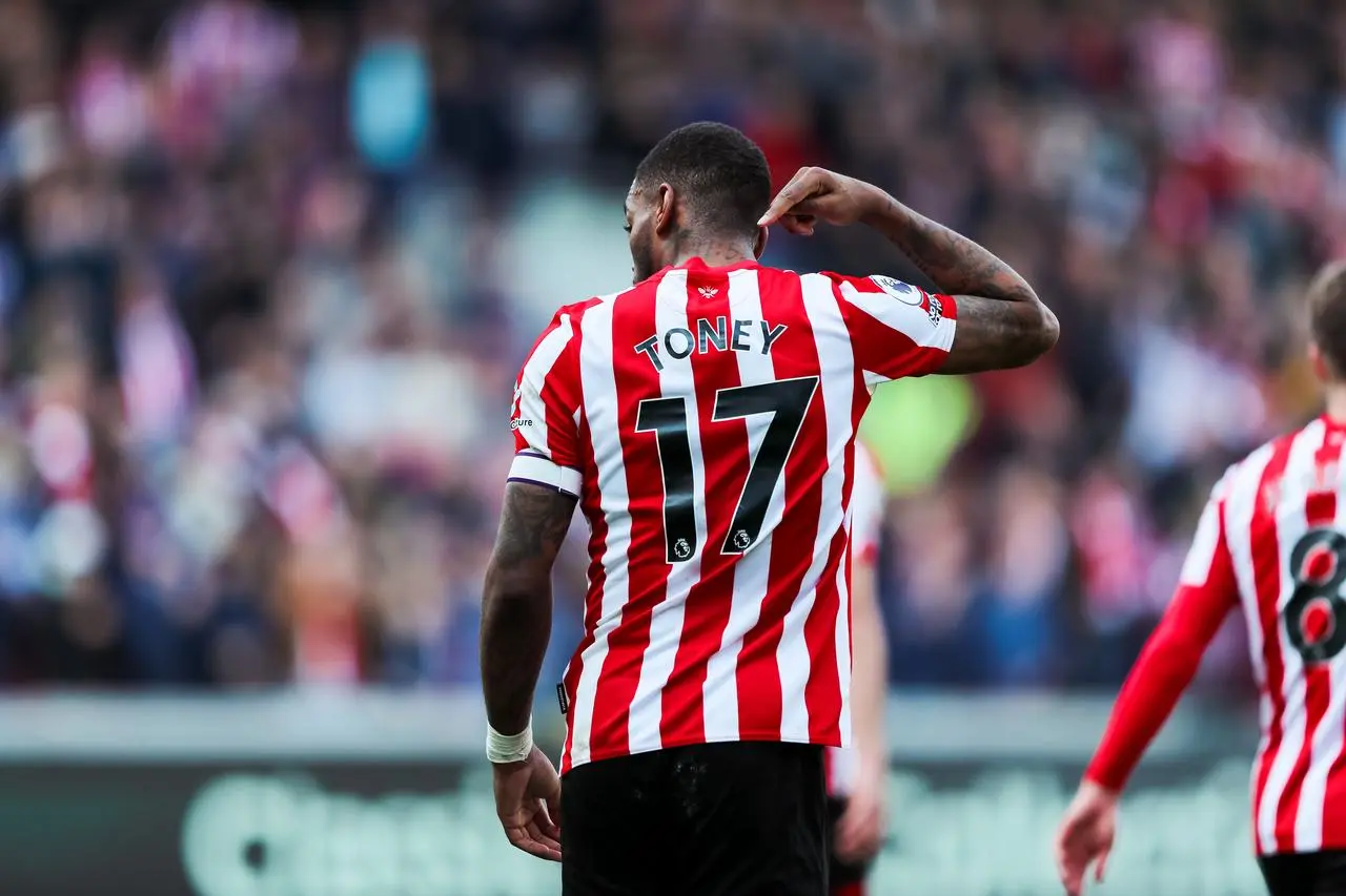 Toney made his England debut in March last year and has been linked with a move away from Brentford