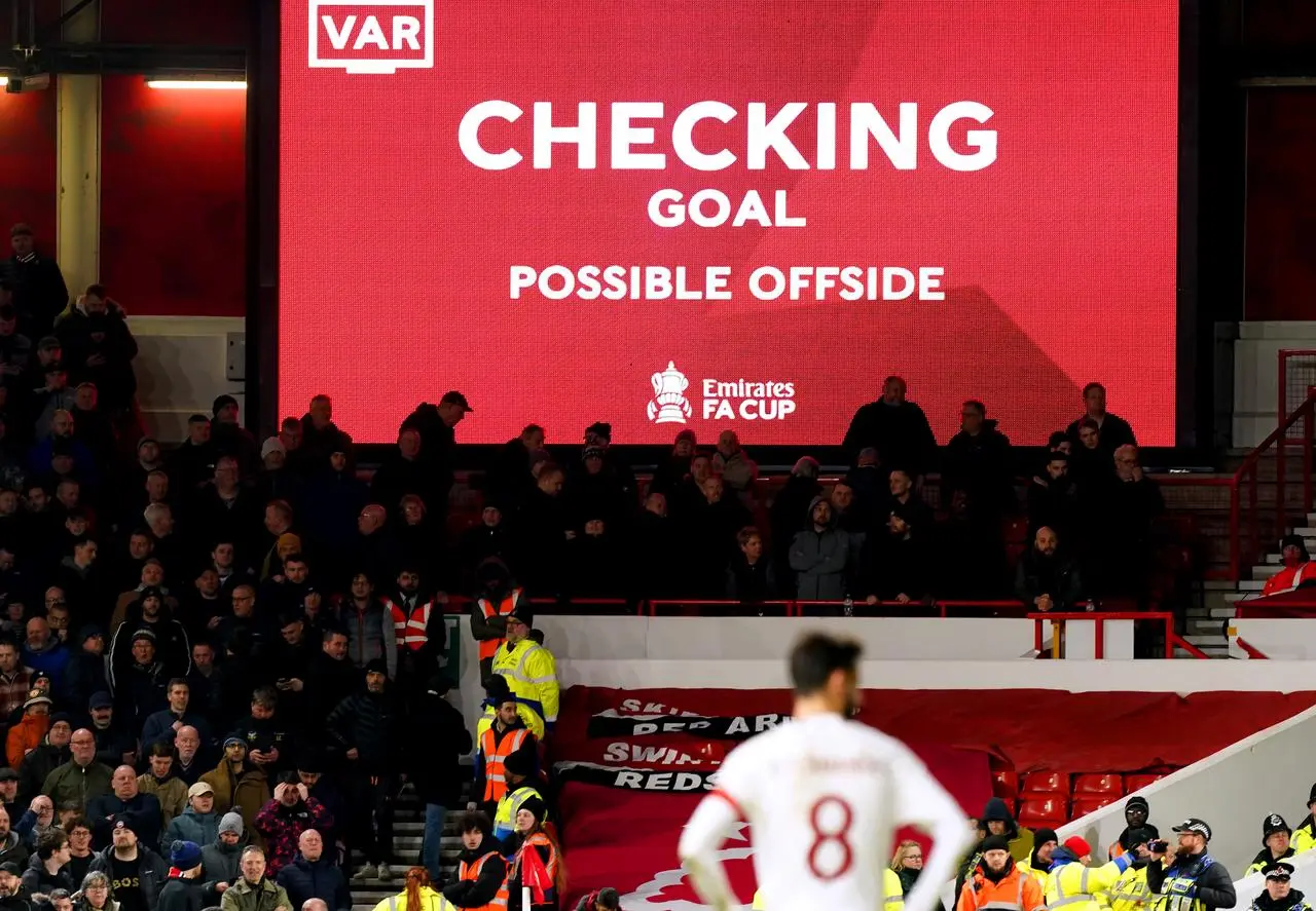 United's winner survived a lengthy VAR check 