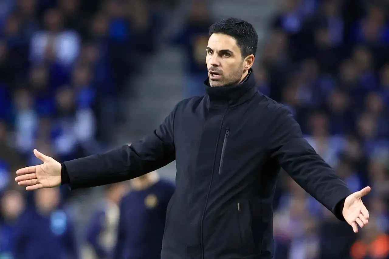 Mikel Arteta saw his Arsenal lose in Porto