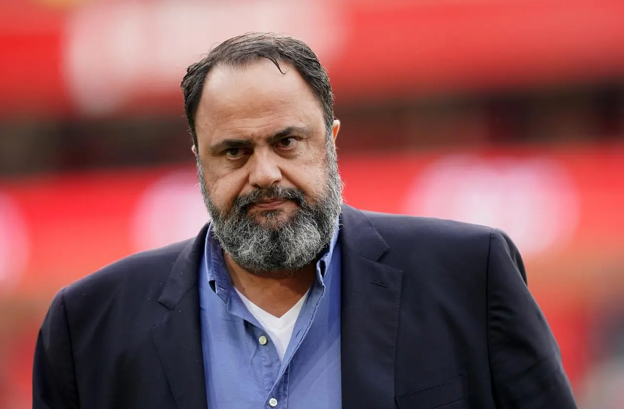 Nottingham Forest owner Evangelos Marinakis 