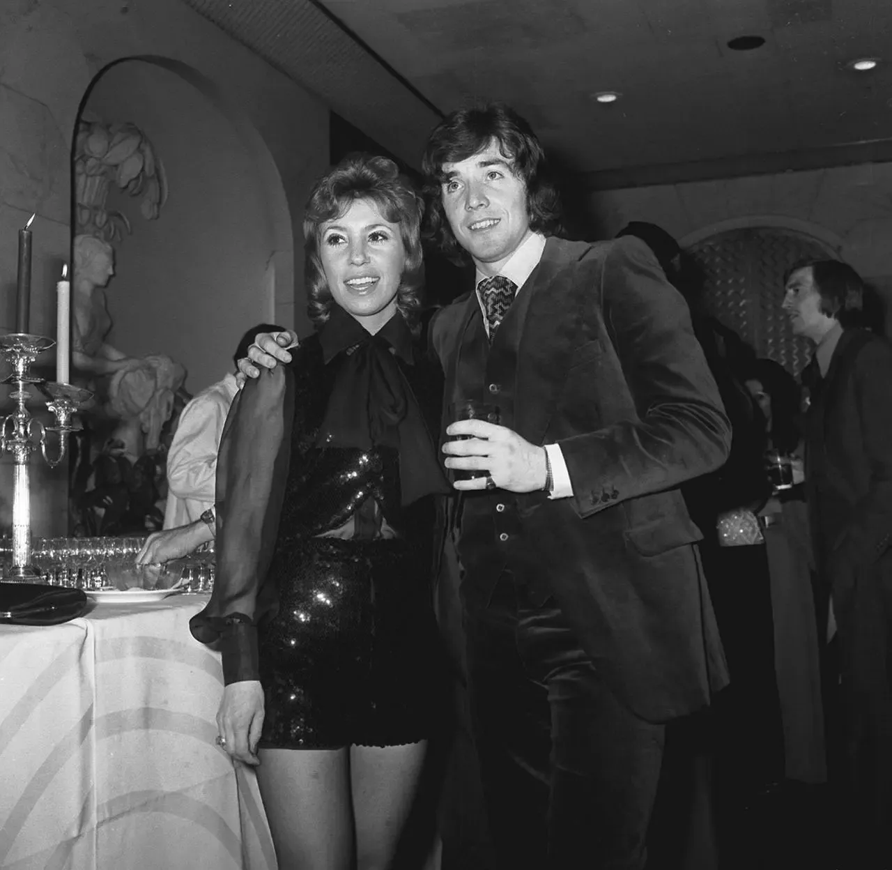 Joe Kinnear and wife-to-be Bonnie