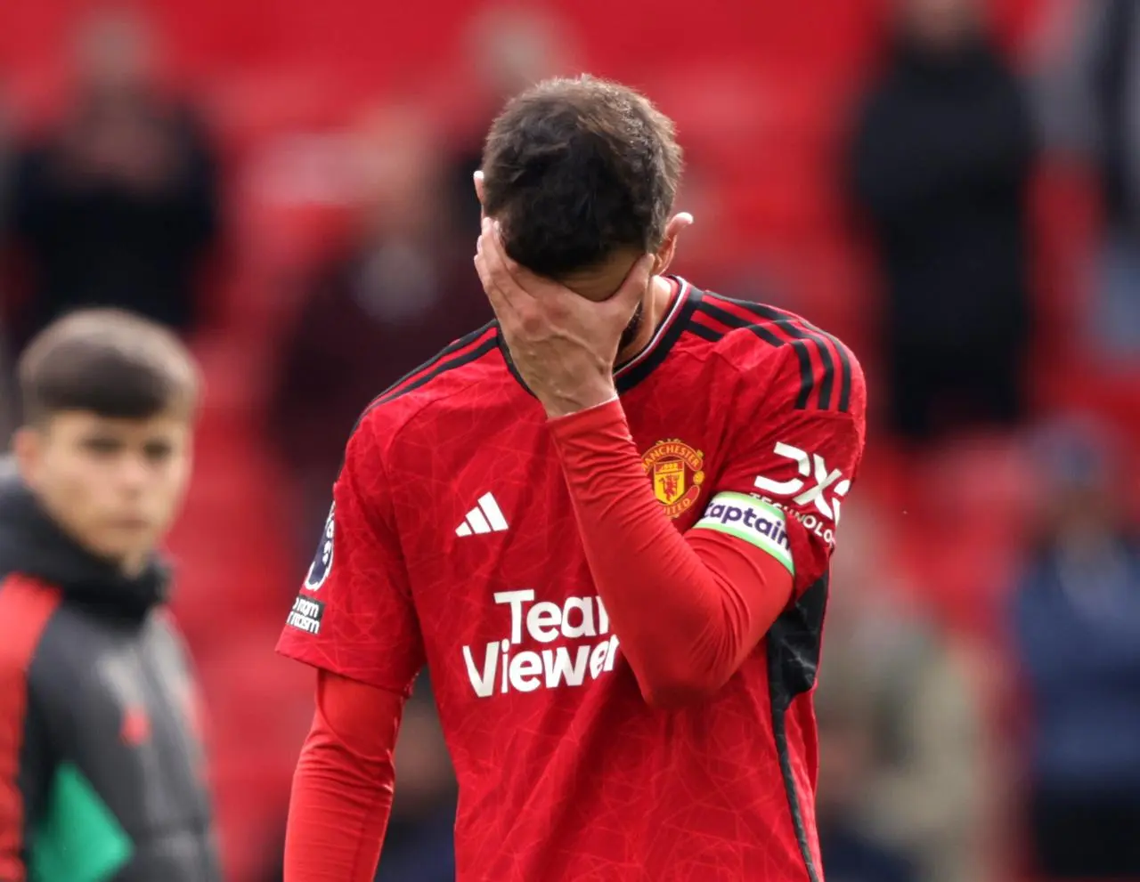 Manchester United’s failure to hold on to victory frustrates Christian Eriksen