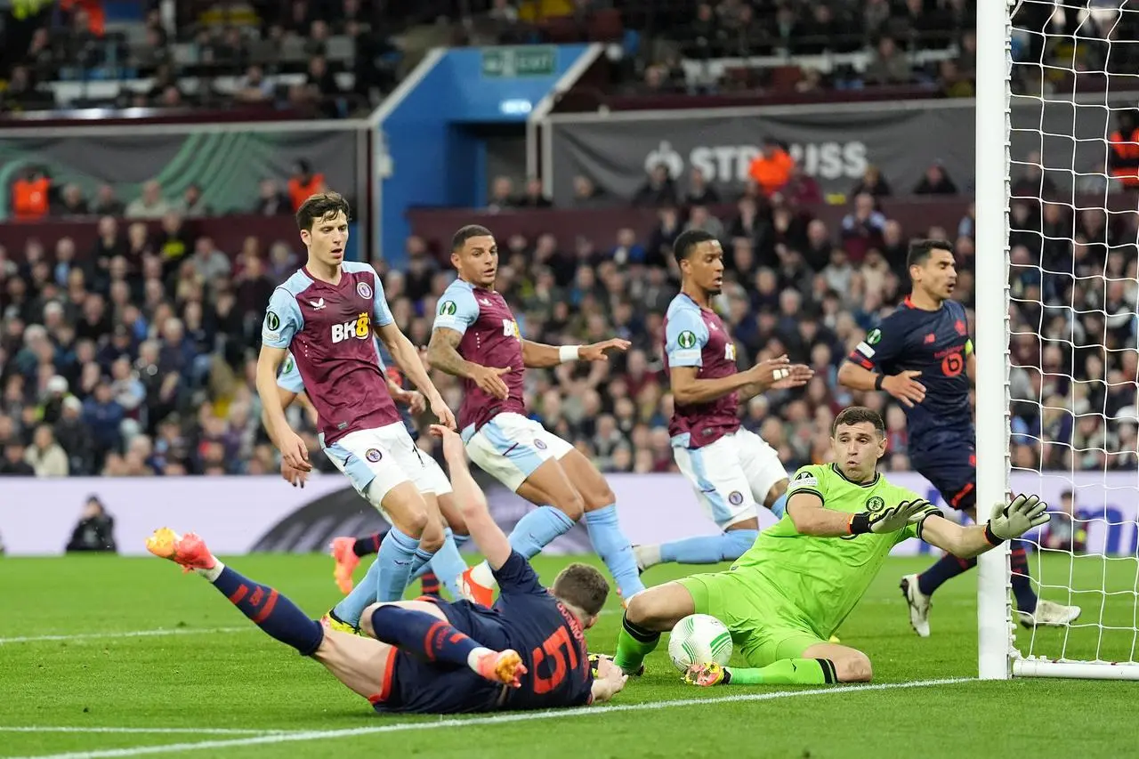 Aston Villa v Lille – UEFA Conference League – Quarter-Final – First Leg – Villa Park