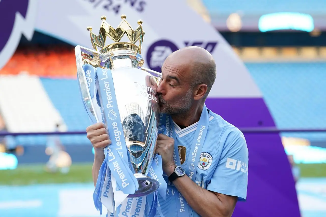 Kyle Walker says Manchester City manager Pep Guardiola is 