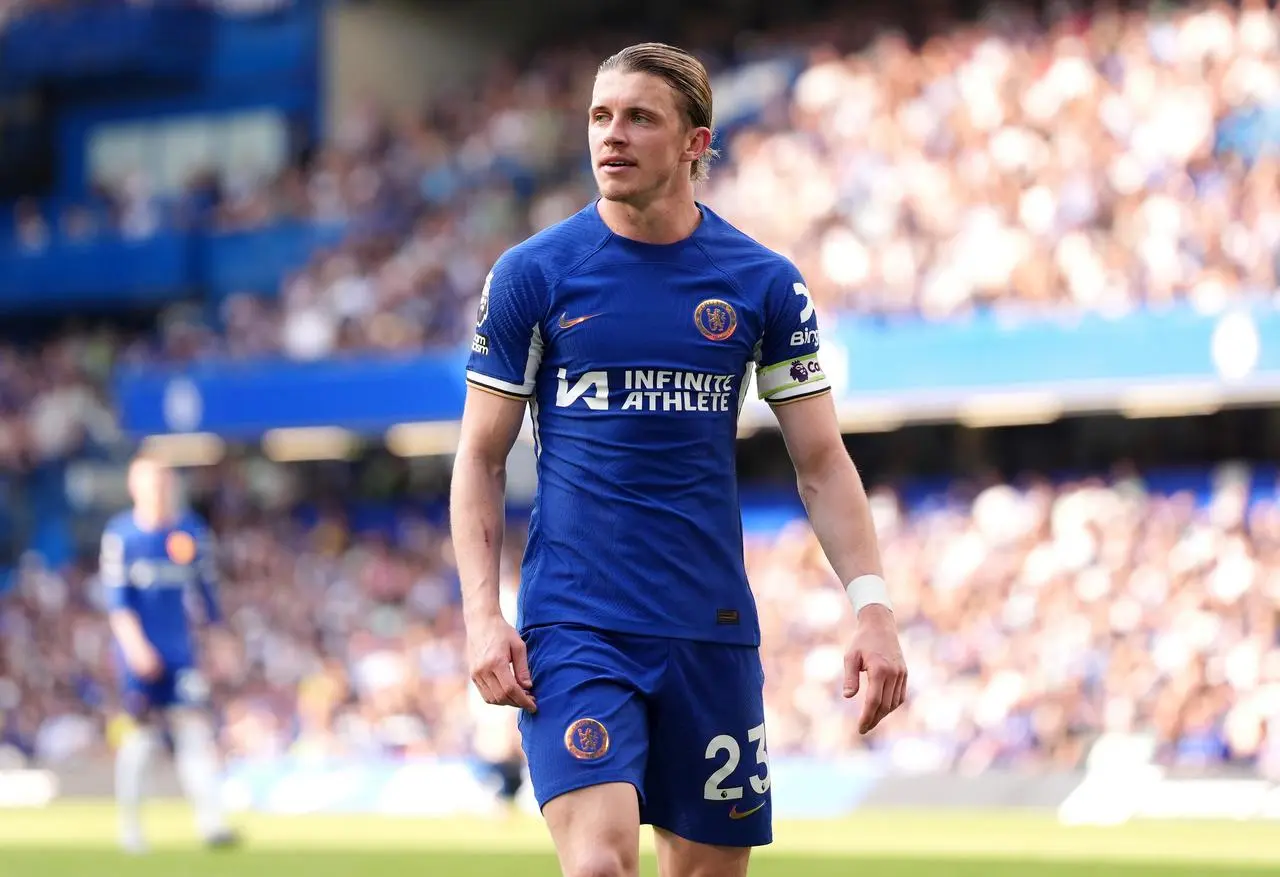 Chelsea’s Conor Gallagher during the Premier League match against Bournemouth