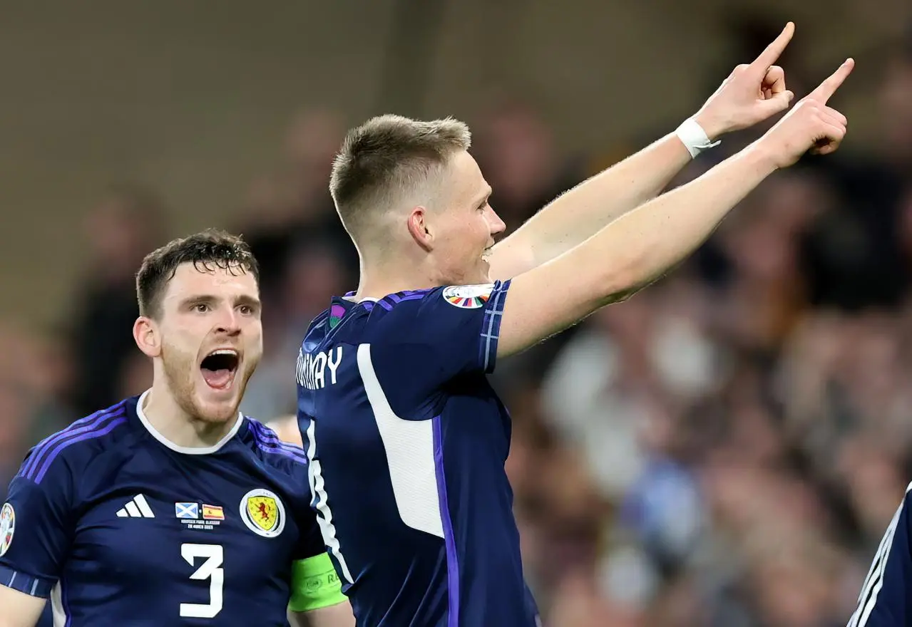 Manchester United midfielder Scott McTominay will be one of the Scotland players hoping to ruin the opening game for hosts Germany