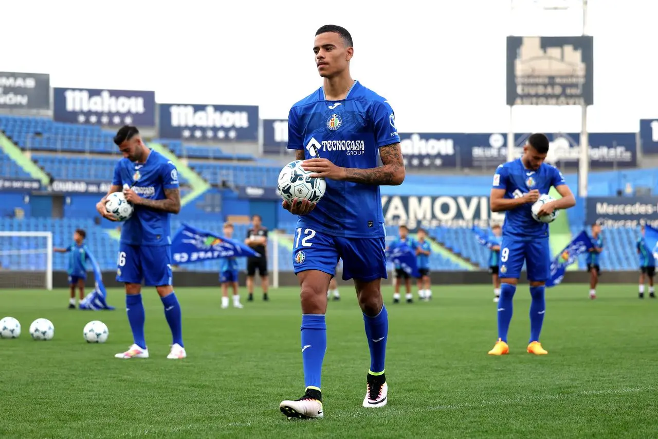 Mason Greenwood Training and Presentation – Estadio Coliseum Alfonso Perez