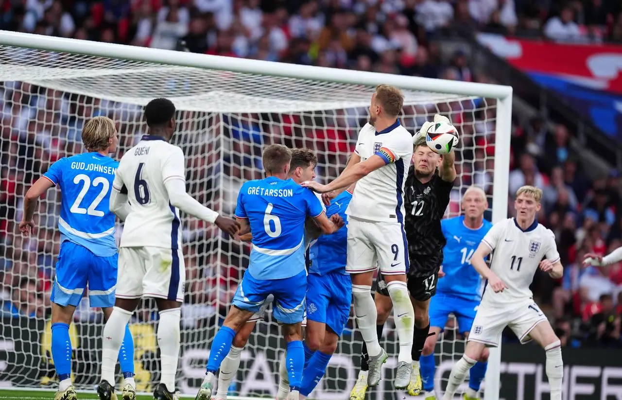 England struggled to break down Iceland at Wembley