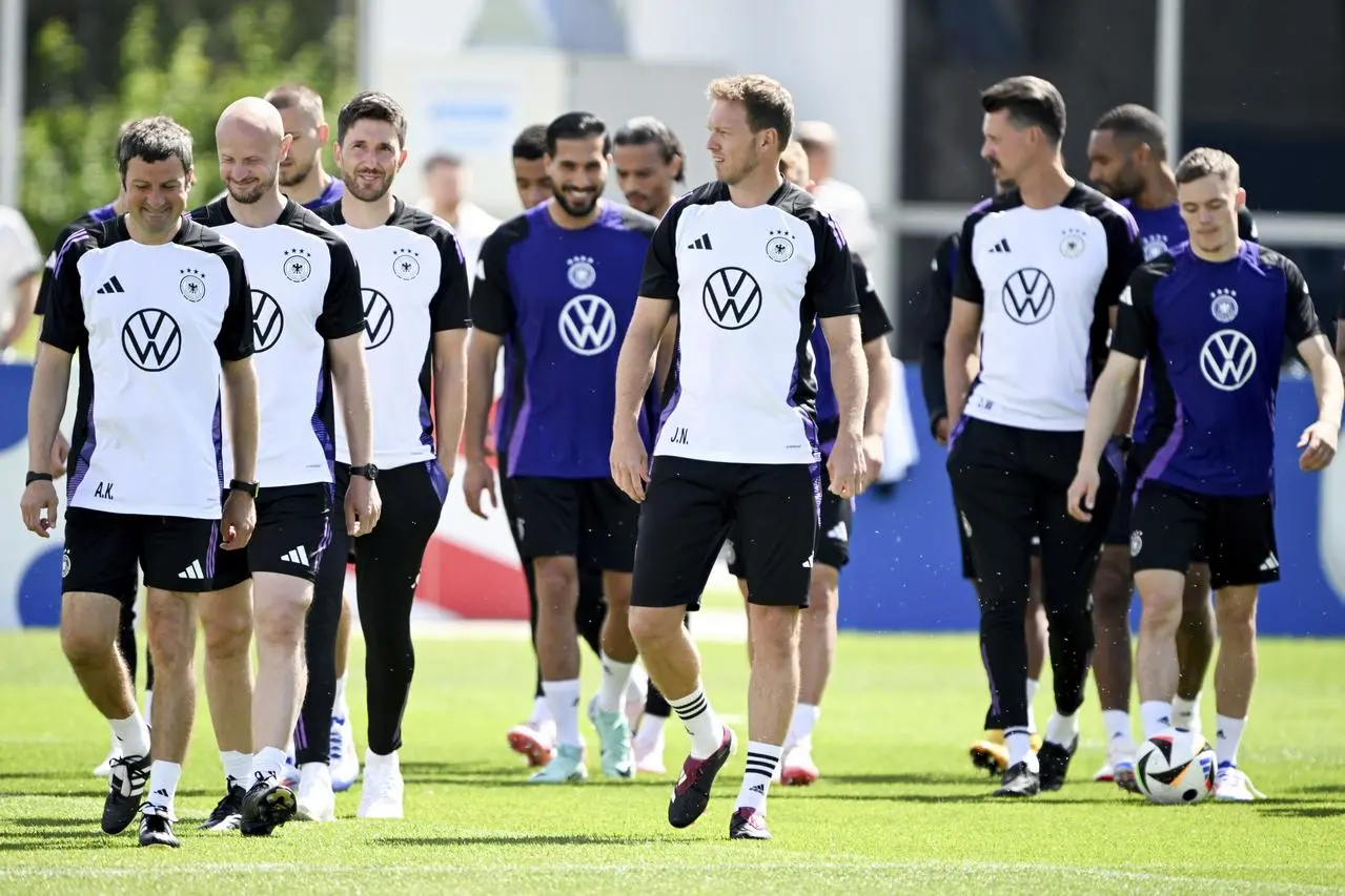 The Germany squad preparing for Euro 2024