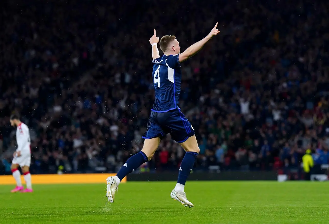 Scott McTominay scored seven goals for Scotland in their Euro 2024 qualifiers 