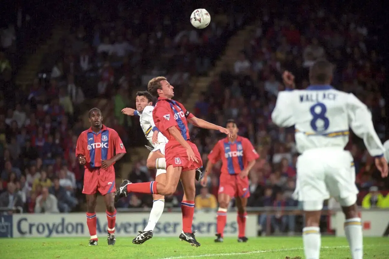 Gareth Southgate in action for Crystal Palace